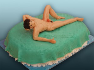 dort nahý muž 