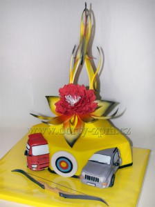 dort auta luk květina/dorty slavnostní